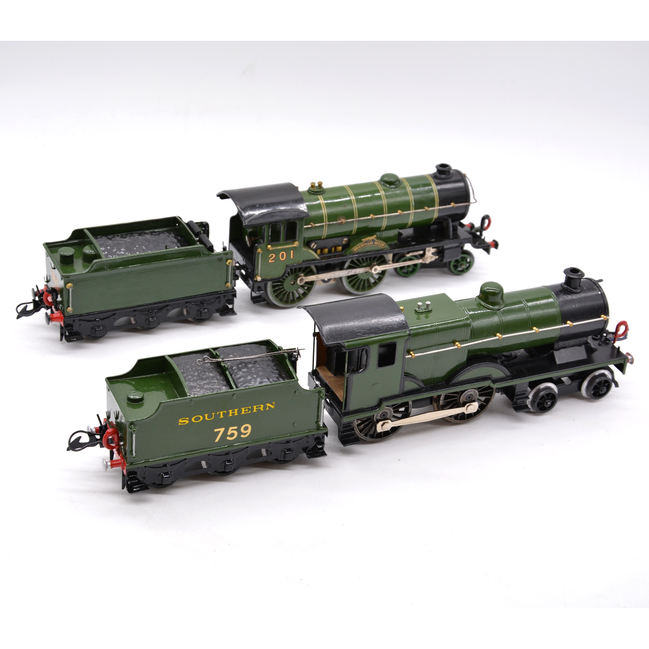 Lot 168 Two Hornby O gauge model railway electric