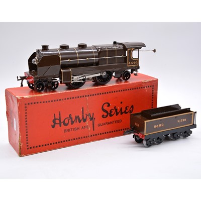 Lot 132 - Hornby O gauge model railway electric locomotive, Nord 4-4-2 No. 31290