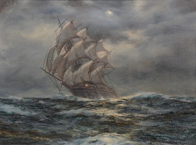 Lot 185 - Henry Scott, Clipper in stormy seas