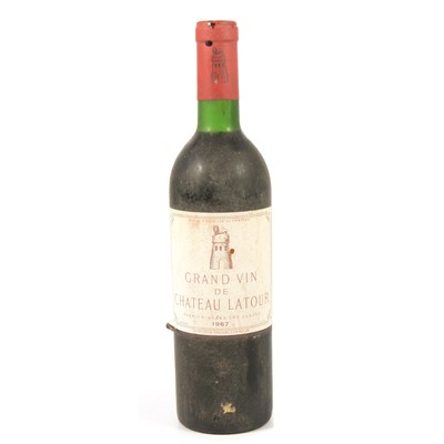 Lot 531 - 1967 Grand vin de Chateau Latour, Pauillac