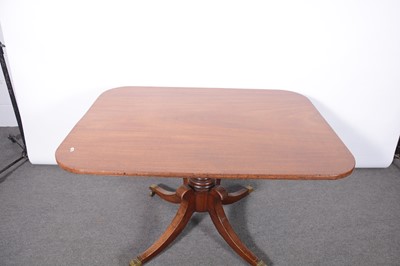 Lot 240 - George IV mahogany dining table