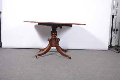 Lot 240 - George IV mahogany dining table