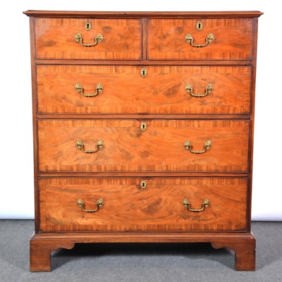 Lot 242 - Victorian mahogany chest of drawers