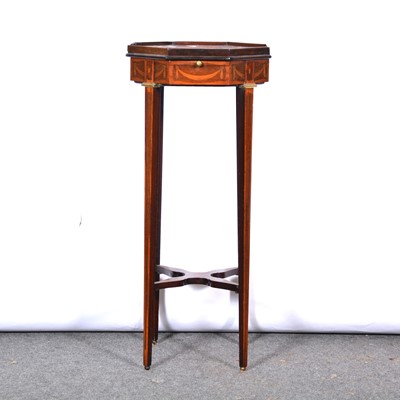 Lot 246 - Victorian inlaid mahogany wine table