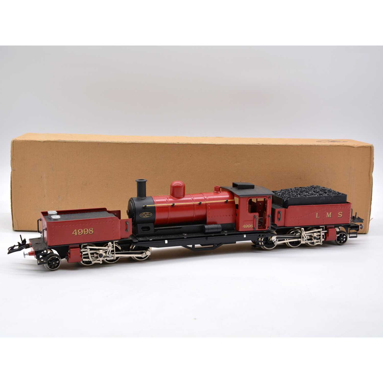 Lot 167 - ETS O gauge model railway locomotive, LMS Garratt type 2-6-0+0-6-2, boxed.