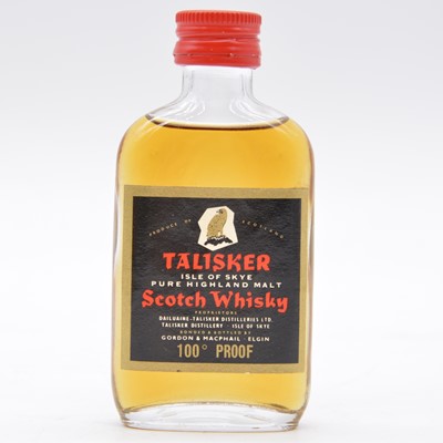 Lot 635 - Talisker, two single Islay malt whisky minatures