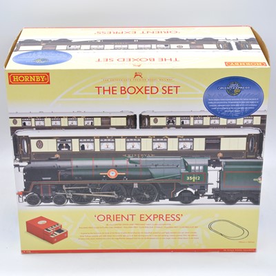 Lot 330 - Hornby OO gauge model railway Orient Express set, boxed.
