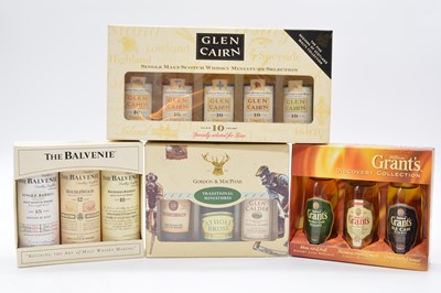 Lot 687 - Eight assorted presentation Scotch whisky gift sets