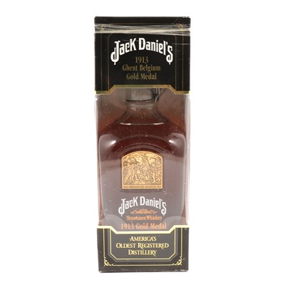 Lot 591 - Jack Daniel's, Old No. 7, Tennessee Sour Mash whiskey - 1913 Ghent Belgium replica bottle