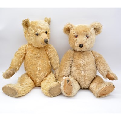 Lot 1014 - Two Chiltern Hugmee mid-century teddy bears