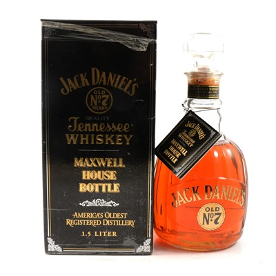 Lot 592 - Jack Daniel's, Old No. 7, Tennessee Sour Mash whiskey - Maxwell House bottling