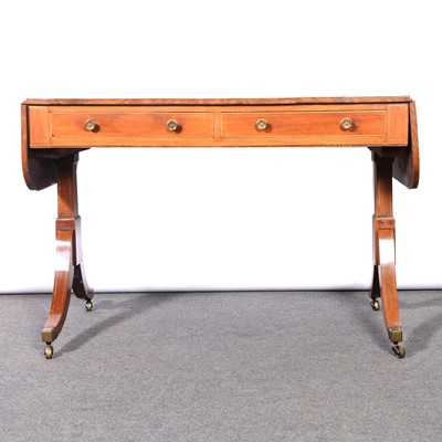 Lot 237 - George IV mahogany sofa table