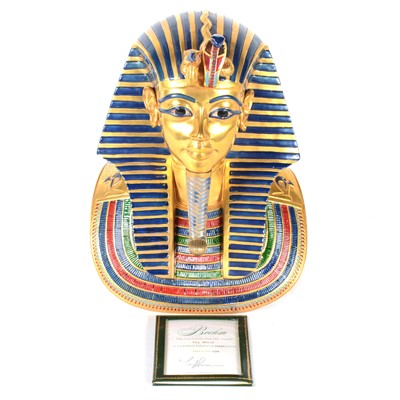 Lot 53 - The Great Gold Mask from the Ancient Tutankhamun Collection by Boehm Studio
