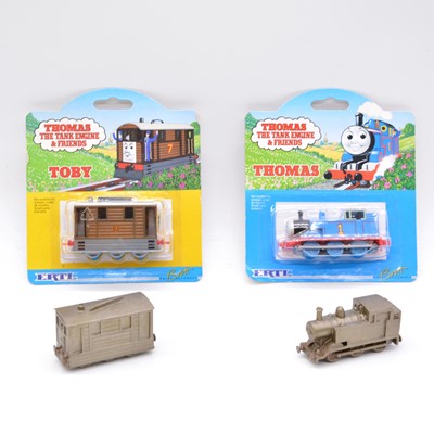 Lot 1159 - Two Ertl Thomas the Tank Engine test molds, with equivalent die-cast models