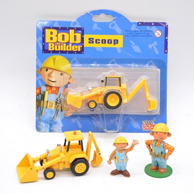 Lot 1161 - Racing Champions Bob the builder pre-production concept 'Scoop' and 'Bob'