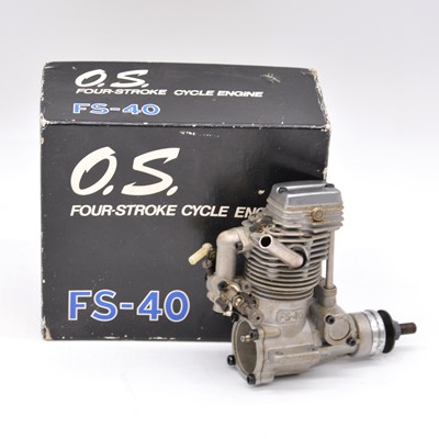 Lot 68 - OS FS-40 RC glow engine, boxed.
