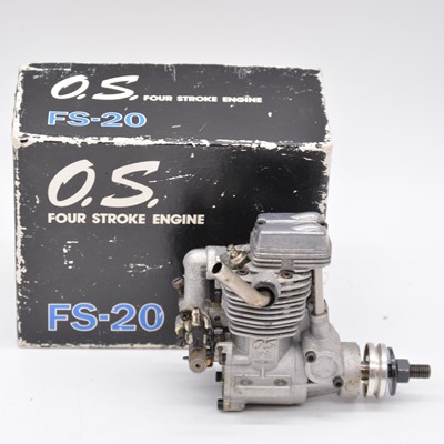 Lot 69 - OS FS-20 RC glow engine, boxed.