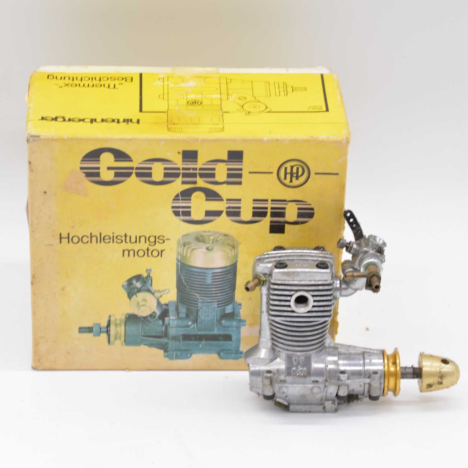 Lot 4 - HIRTENBERGER HP 21 VT Viertakt FS RC glow engine, boxed.