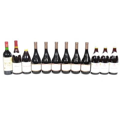 Lot 522 - Twelve bottles of French red table wine