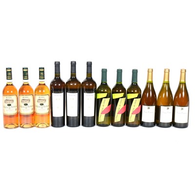 Lot 159 - Twelve bottles of New World white table wine