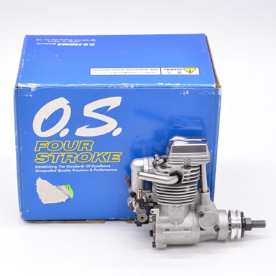 Lot 9 - OS FS-26S RC glow engine, boxed with papers.