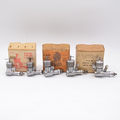 Lot 11 - Five PAW diesel engines, including two 149-DS etc