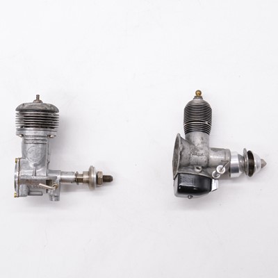 Lot 44 - Two vintage American glow engines, including BULLET; ARDEN 0.99