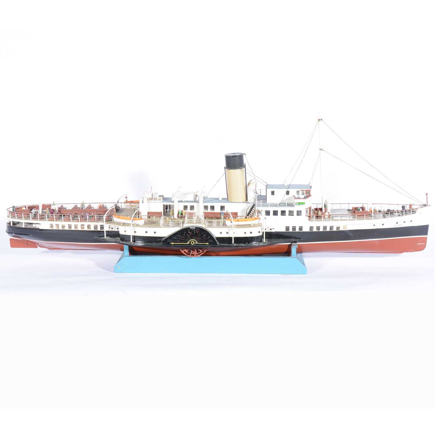 Lot 1257 - Wooden model ship, Southern Railway P.S.