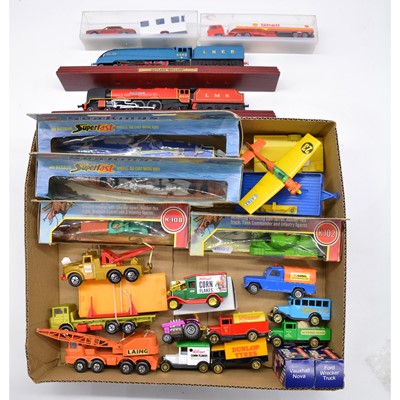 Lot 1106 - Matchbox and other die-cast models, including ref K-102 M48-A2 tank etc