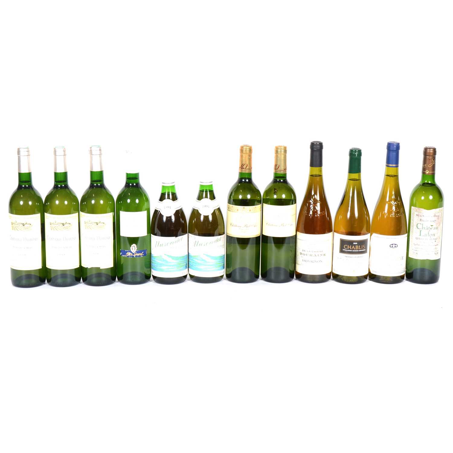 Lot 503 Twelve assorted French white table wines