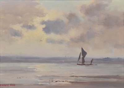 Lot 456 - Marcus Ford, Evening - Thames estuary