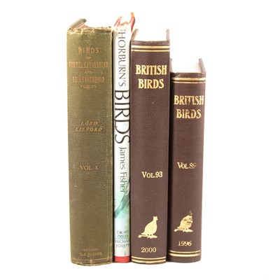 Lot 163 - The Handbook of the Birds of Europe, the Middle East and North Africa, and other bird-related books.