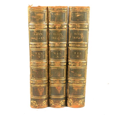 Lot 120 - Mr & Mrs S C Hall, Ireland: it's scenery, character, etc, in 3 volumes