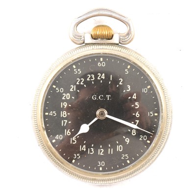 Lot 230 - Hamilton GCT navigational military pocket watch