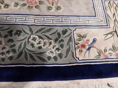 Lot 492 - Large Chinese sculptured wool carpet