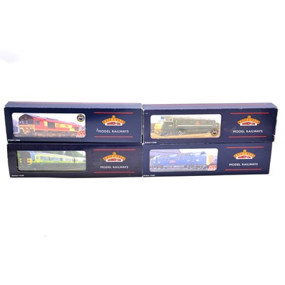 Lot 88 - Four Bachmann OO gauge model railway locomotives, boxed.