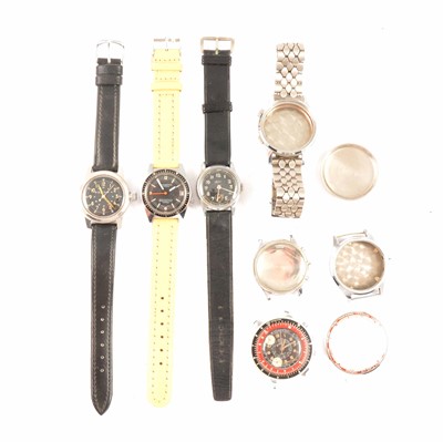 Lot 441 - Small quantity of divers style watches