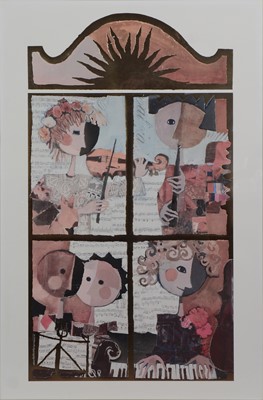 Lot 226 - Four modern prints, including two by Rosina Wachtmeister