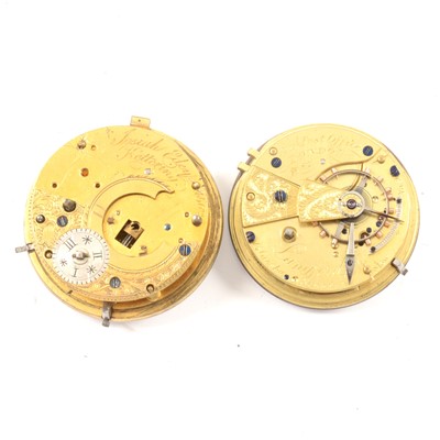 Lot 77 - Two silver pocket watches