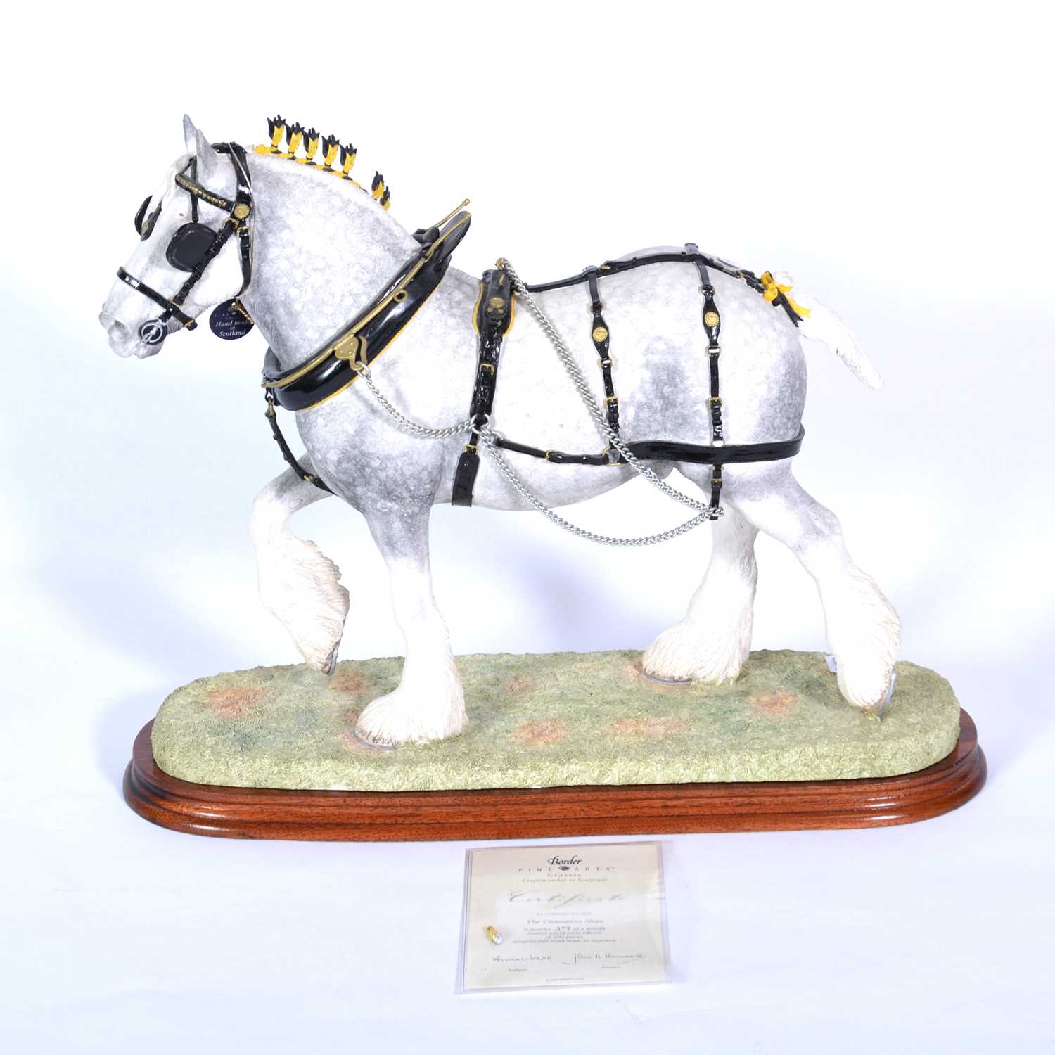 Lot 4 - Border Fine Arts 'The Champion Shire', limited edition model