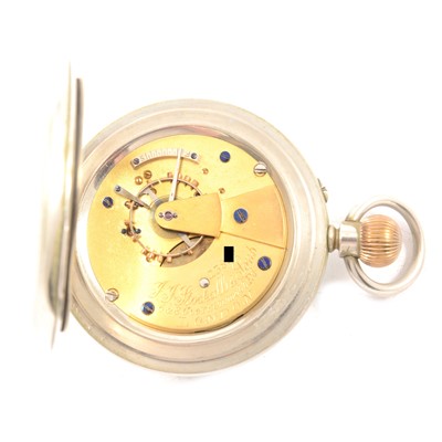 Lot 205 - Great Northern Railway nickel cased Guards pocket watch, number 1216