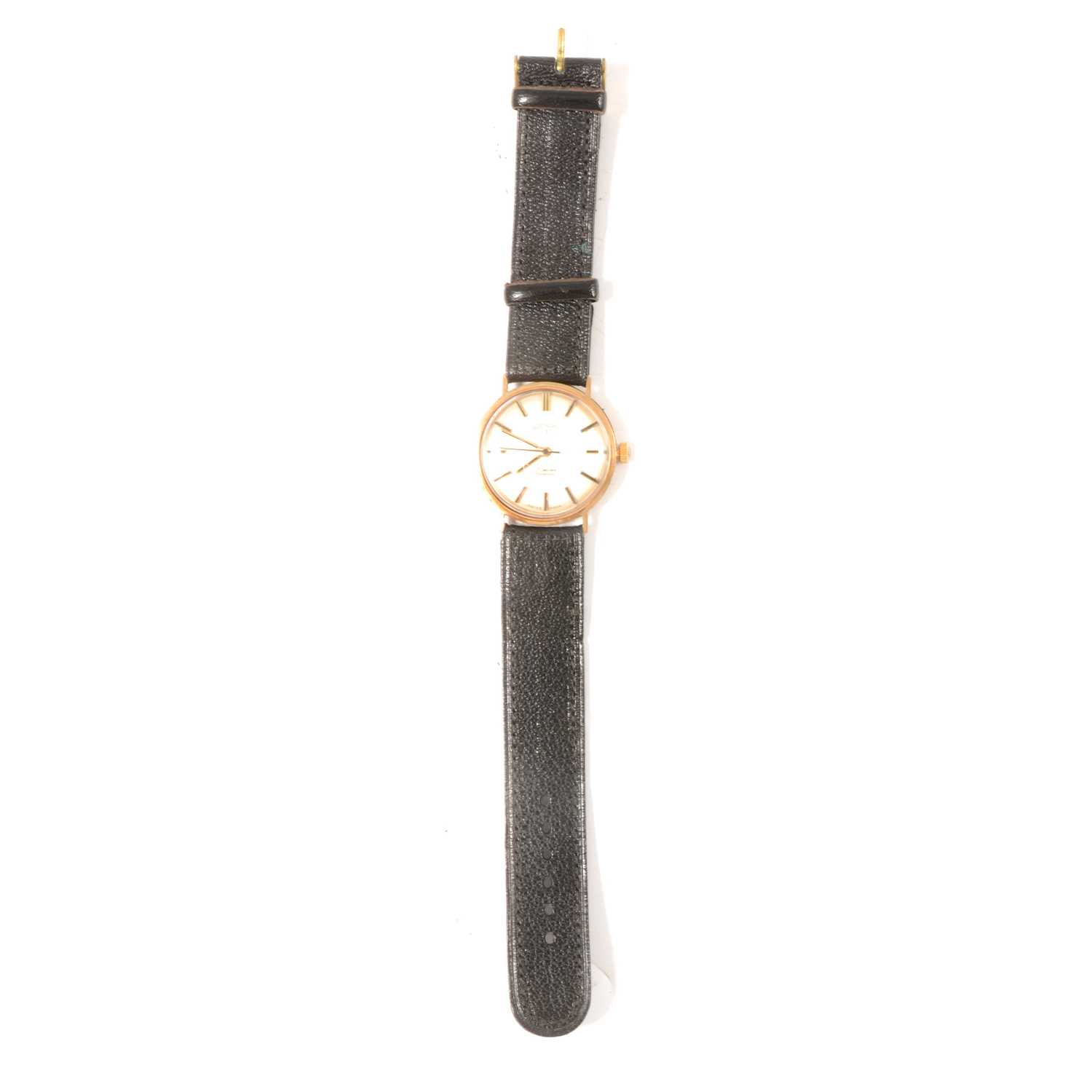 Lot 255 - 9ct gold cased wristwatch, Rotary