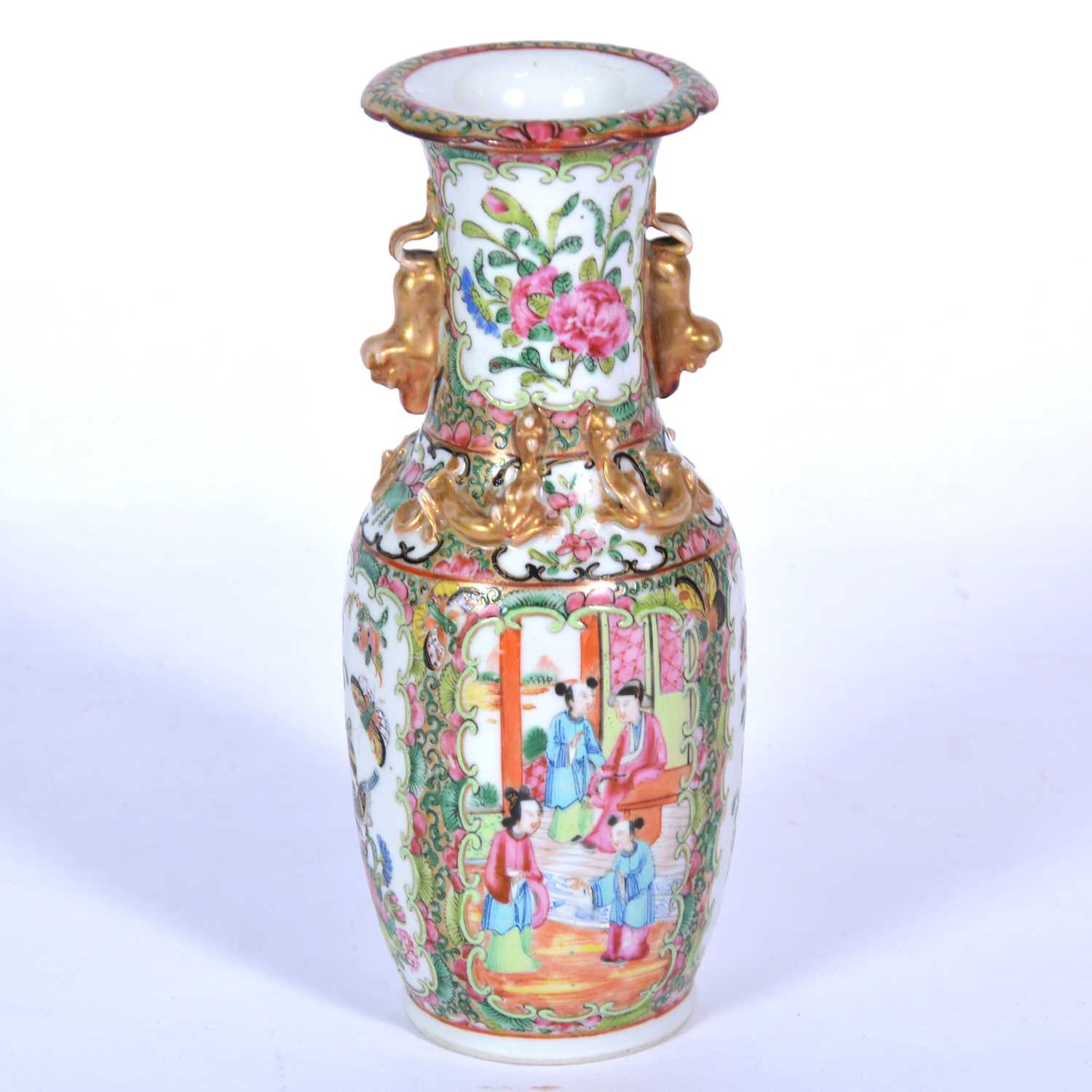 Lot 48 - Chinese Famille Verte porcelain vase