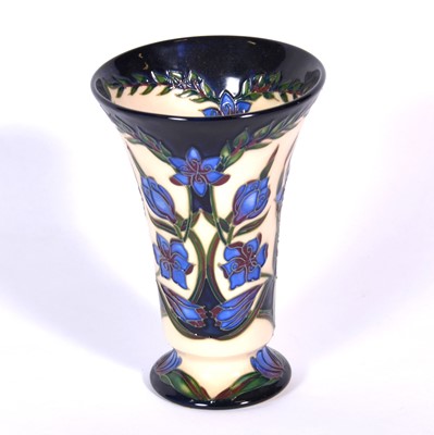 Lot 15 - Moorcroft Pottery, a Kaffir Lily pattern vase