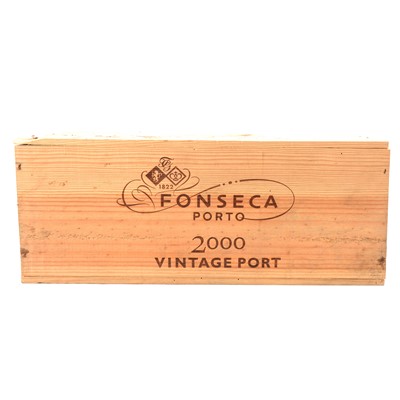 Lot 286 - Fonseca 2000 vintage port, 6 bottles, owc