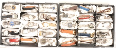 Lot 407 - Thirty vintage Seiko wristwatches.