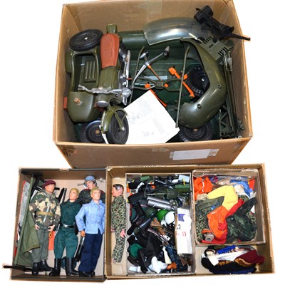 Lot 1309 - Action Man, Palitoy, a quantity to include four figures, clothing and accessories.