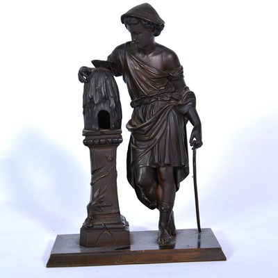 Lot 144 - 19th Century French bronze of a beekeper