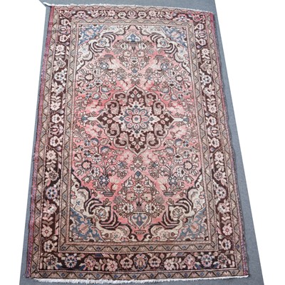 Lot 583 - Persian wool rug