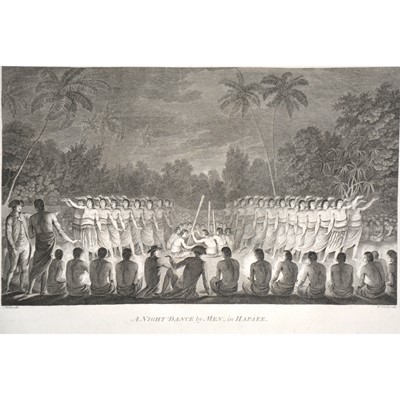 Lot 519 - William Sharp after J Webber, A Night Dance by Men, in Hapaee, and other engravings.